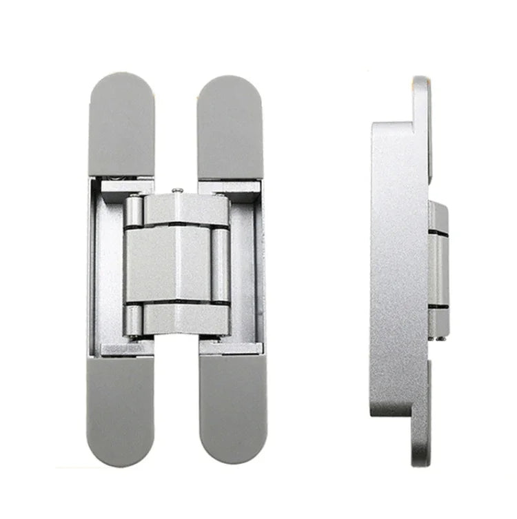 Three-Dimensional Adjustable Cross Hinge Folding Door Concealed Hinge, No. 1 Sand Silver 40kg, No. 2 Sand Silver 60kg, No. 3 Sand Silver 80kg, No. 4 Sand Silver 80kg, No. 5 Sand Silver 120kg, No. 1 Dumb Black 40kg, No. 2 Dumb Black 60kg