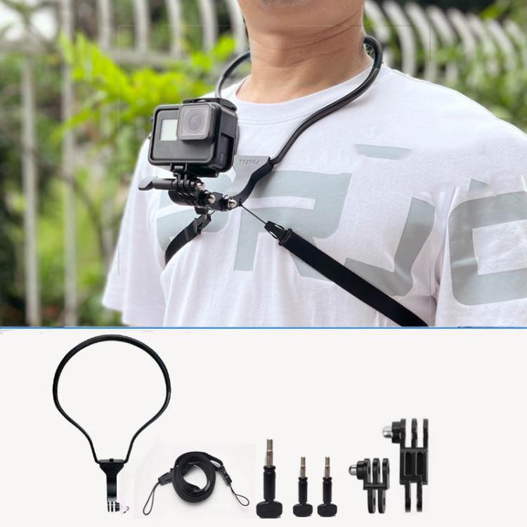 TUYU Camera Neck Holder Mobile Phone Chest Strap Mount For Video Shooting//POV, Standard (Black), Standard (Blue), With Phone Clip (Black), With Phone Clip (Blue), Vertical Shooting (Black), Vertical Shooting (Blue), Vertical +Phone Clip (Black)
