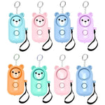 130dB LED Personal Alarm Pull Ring Outdoor Self - defense Products - Trustpick