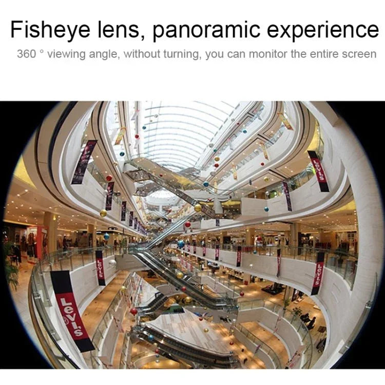 360EyeS EC10 - I6 360 Degree HD Network Panoramic Camera with TF Card Slot ,Support Mobile Phones Control - Trustpick