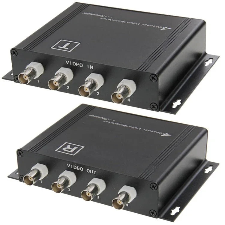 4 Channel Video Multiplexer Transmitter and Receiver - Trustpick