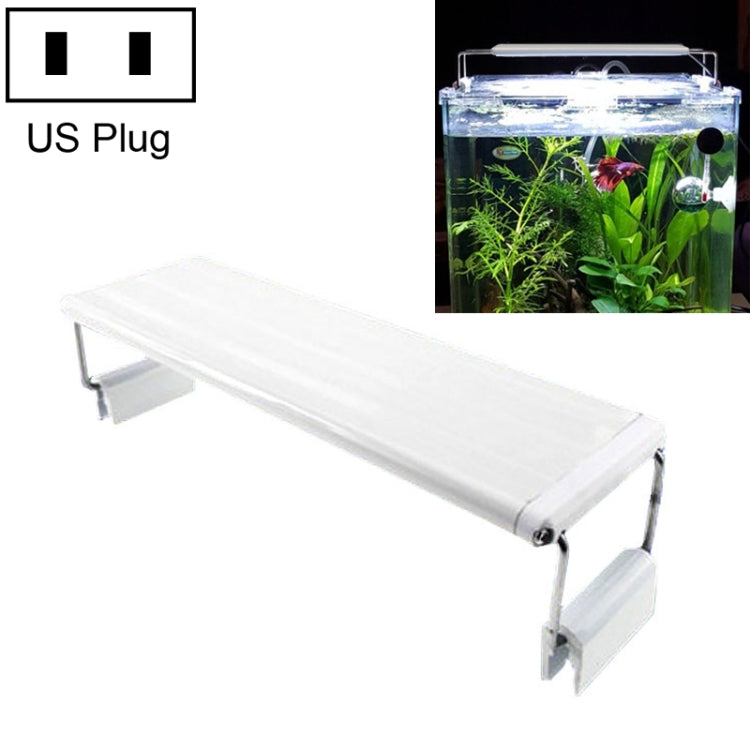 مصباح حامل LED زجاجي لحوض السمك XY-15N/K، قابس أمريكي