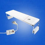 حوض سمك زجاجي XY-30K مع مصباح LED وحامل مائي، قابس أمريكي، XY-30K
