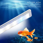 حوض سمك زجاجي XY-30K مع مصباح LED وحامل مائي، قابس أمريكي، XY-30K