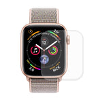 غطاء حماية ENKAY Hat-Prince 2 في 1 من TPU نصف مغطى + واقي شاشة PET منحني ثلاثي الأبعاد مقاوم للحرارة عالي الدقة لسلسلة Apple Watch 6 / 5 / 4 / SE3 / 2 / 1 مقاس 40مم، 40مم
