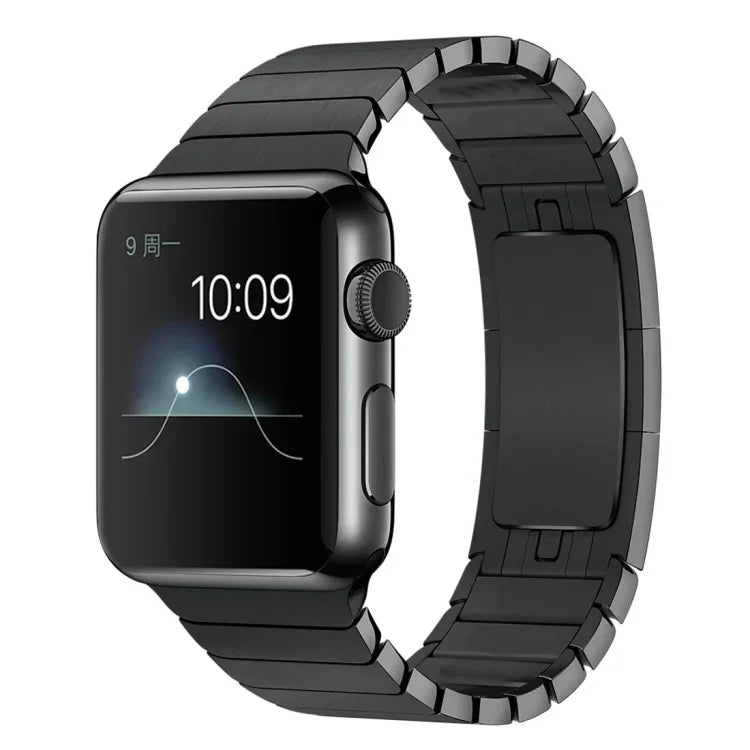 سوار ساعة من الفولاذ المقاوم للصدأ لساعة Apple Watch مقاس 38مم