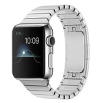 سوار ساعة من الفولاذ المقاوم للصدأ لساعة Apple Watch مقاس 38مم