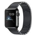 سوار ساعة من الفولاذ المقاوم للصدأ لساعة Apple Watch مقاس 42مم