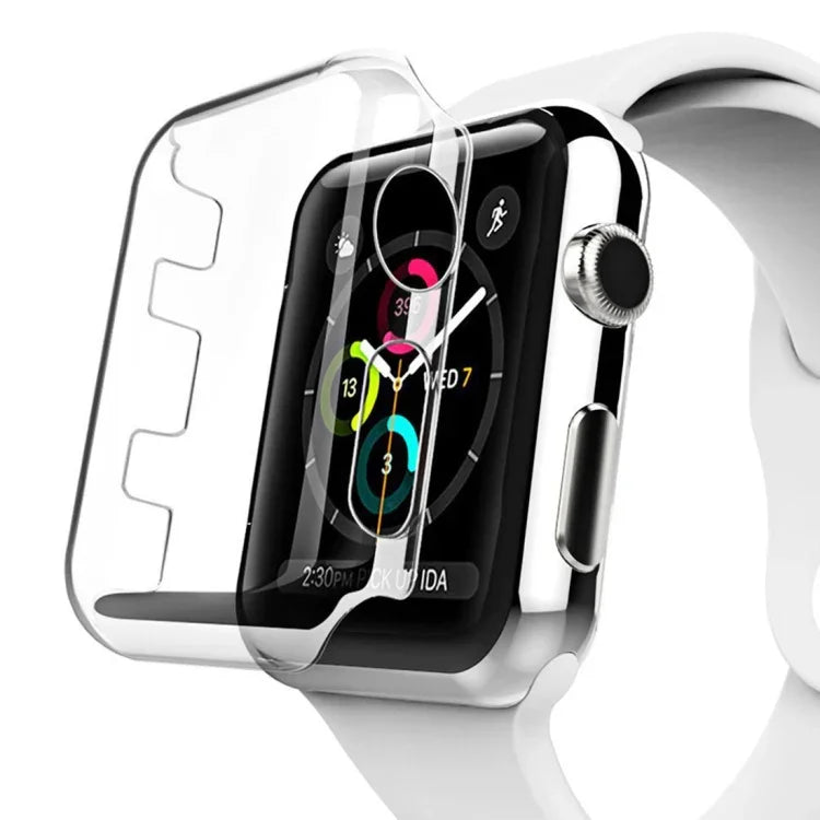 غطاء حماية شفاف من PC لساعات Apple Watch سلسلة 3 / 2 / 1 مقاس 42مم، لساعة Apple Watch سلسلة 3 / 2 / 1 مقاس 42مم