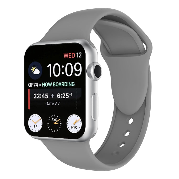 سوار ساعة سيليكون بمسامير مزدوجة لسلسلة Apple Watch 3 و2 و1 مقاس 38مم، Apple Watch مقاس 38مم