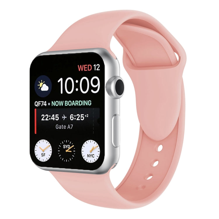 سوار ساعة سيليكون بمسامير مزدوجة لسلسلة Apple Watch 3 و2 و1 مقاس 38مم، Apple Watch مقاس 38مم