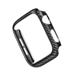 غطاء حماية بإطار من ألياف الكربون PC لسلسلة Apple Watch 6 / 5 / 4 / Watch SE مقاس 44مم، لسلسلة Apple Watch 6 / 5 / 4 / Watch SE مقاس 44مم