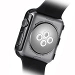 غطاء حماية بإطار من ألياف الكربون PC لسلسلة Apple Watch 6 / 5 / 4 / Watch SE مقاس 44مم، لسلسلة Apple Watch 6 / 5 / 4 / Watch SE مقاس 44مم