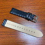 حزام ألياف الكربون من الجلد الطبيعي لسلسلة Apple Watch 5 & 4 40مم & سلسلة 3 & 2 & 1 38مم