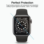 فيلم زجاجي مقسى 9H 2.5D لسلسلة Apple Watch 6 / 5 / 4 / Watch SE مقاس 44مم، لسلسلة Apple Watch 6 / 5 / 4 / Watch SE مقاس 44مم