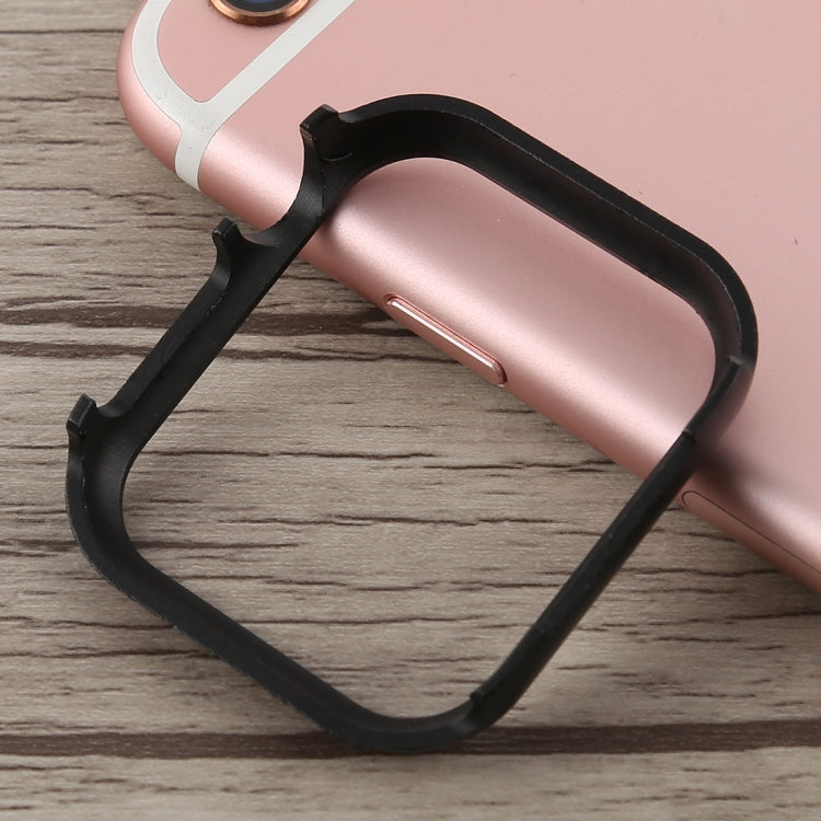 غطاء حماية بإطار أمامي معدني لسلسلة Apple Watch 6 / 5 / 4 / Watch SE مقاس 40مم، لسلسلة Apple Watch 6 / 5 / 4 / Watch SE مقاس 40مم