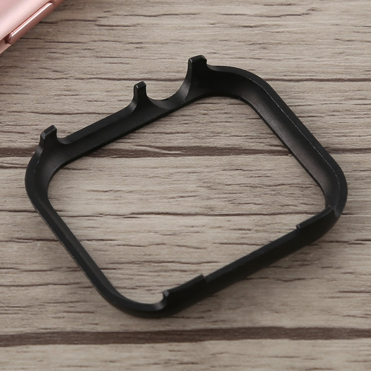 غطاء حماية بإطار أمامي معدني لسلسلة Apple Watch 6 / 5 / 4 / Watch SE مقاس 40مم، لسلسلة Apple Watch 6 / 5 / 4 / Watch SE مقاس 40مم