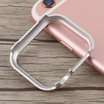 غطاء حماية بإطار معدني أمامي لسلسلة Apple Watch 6 / 5 / 4 / Watch SE 44مم، لسلسلة Apple Watch 6 / 5 / 4 / Watch SE 44مم
