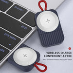شاحن لاسلكي مغناطيسي محمول ROCK W26 لـ Apple Watch، واجهة USB W26