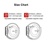 سوار ساعة نايلون مغناطيسي متغير اللون لسلسلة Apple Watch 7 41مم / 6 & SE & 5 & 4 40مم / 3 & 2 & 1 38مم، 40مم