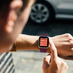 لساعة Apple Watch السلسلة 10 42مم / 9&8&7 41مم / SE 3&SE 2&6&SE&5&4 40مم / 3&2&1 38مم سوار ساعة سيليكون مرن بلون صلب، الحجم:M 143مم