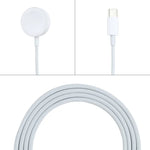 كابل شحن سريع لاسلكي مغناطيسي بمنفذ Type-C / USB-C لساعات آبل