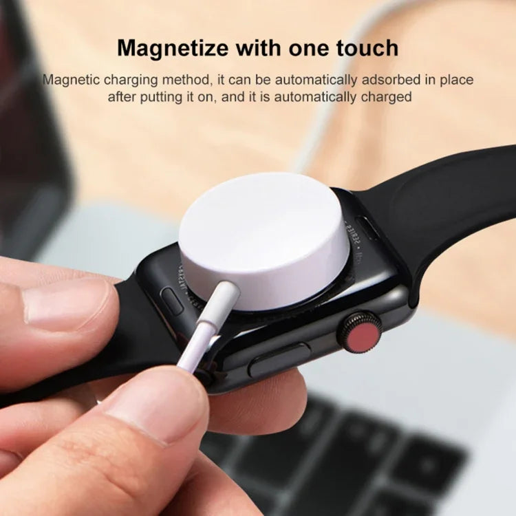 كابل شحن سريع لاسلكي مغناطيسي بمنفذ Type-C / USB-C لساعات آبل