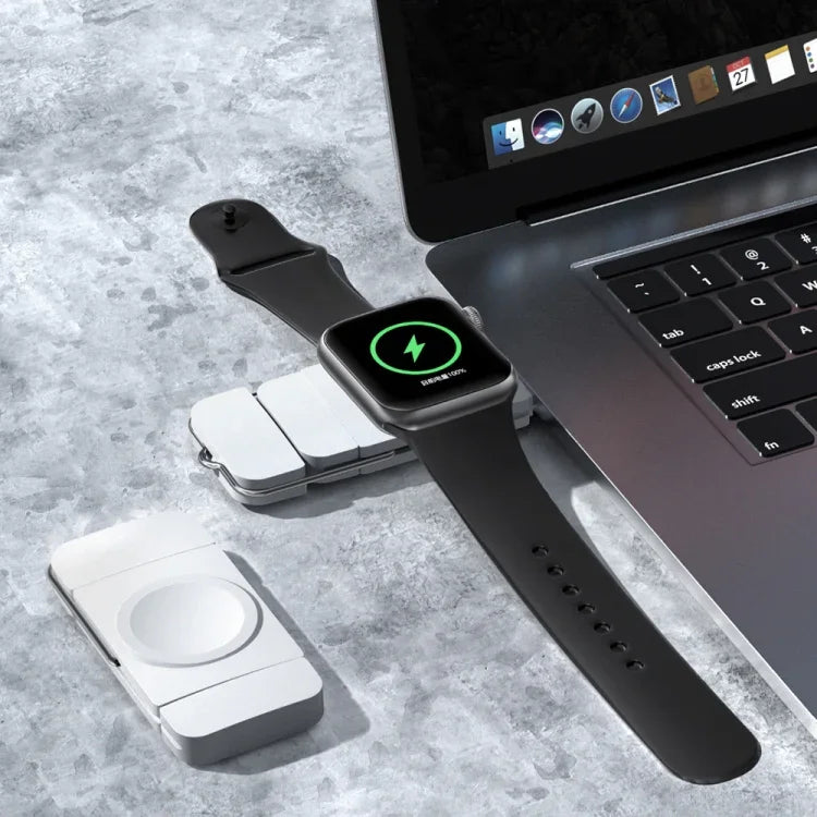شاحن لاسلكي مغناطيسي سريع U8 USB / Type-C لساعات آبل سيريس، U8