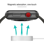 شاحن لاسلكي مغناطيسي بطول 3 متر لسلسلة ساعات آبل ألترا و10 / 9 / 8 / 7 / 6 / 5 / 4 / 3 / 2، 3 متر