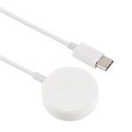 شاحن لاسلكي مغناطيسي محمول عالمي بمنفذ Type-C لساعات آبل ألترا وألترا 2 وسلسلة 9 و8 و7 و6 و5 و4 و3 و2، 3 متر
