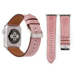 سوار ساعة من الجلد الطبيعي بأسلوب جديد لساعات آبل سيريس 10 مقاس 42mm / 9 و8 و7 مقاس 41mm / SE 3 وSE 2 و6 وSE و5 و4 مقاس 40mm / 3 و2 و1 مقاس 38mm، 38mm