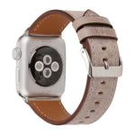 سوار ساعة من الجلد الطبيعي بأسلوب جديد لساعات آبل سيريس 10 مقاس 42mm / 9 و8 و7 مقاس 41mm / SE 3 وSE 2 و6 وSE و5 و4 مقاس 40mm / 3 و2 و1 مقاس 38mm، 38mm