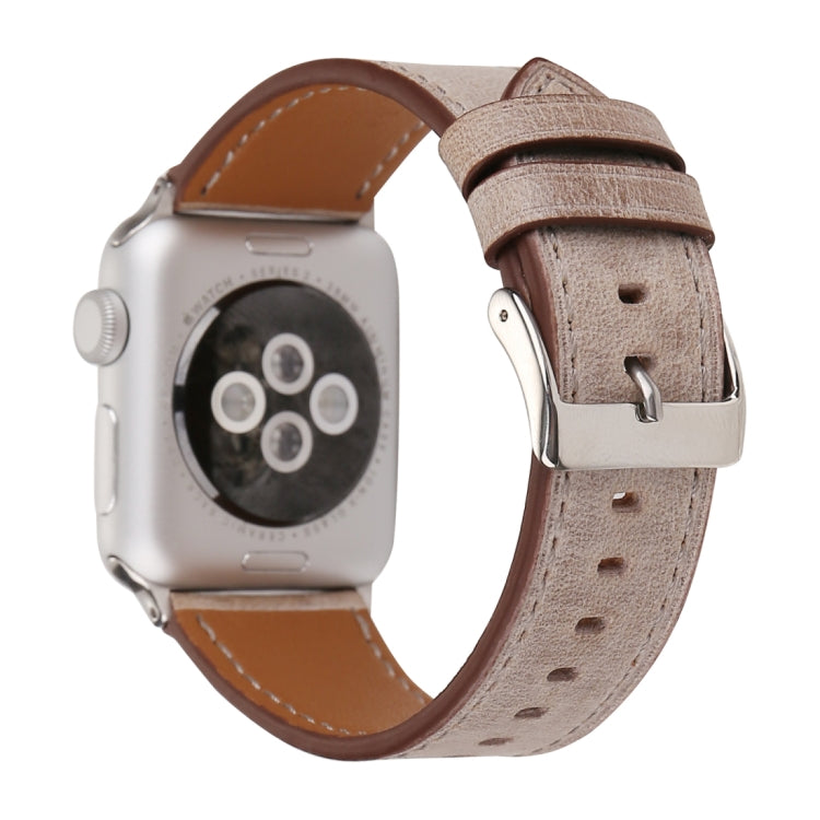 سوار ساعة من الجلد الطبيعي بأسلوب جديد لساعات آبل سيريس 10 مقاس 42mm / 9 و8 و7 مقاس 41mm / SE 3 وSE 2 و6 وSE و5 و4 مقاس 40mm / 3 و2 و1 مقاس 38mm، 38mm