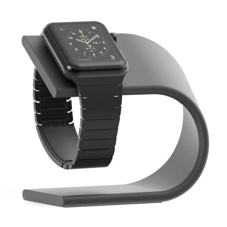 حامل شاحن من الألمنيوم بشكل U لساعات آبل 38mm / 42mm