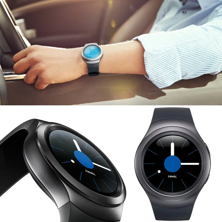لساعة Samsung Gear S2 Sport / Gear S2 سوار ساعة سيليكون بلون صلب