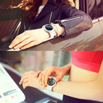 لساعة Samsung Gear S2 Sport / Gear S2 سوار ساعة سيليكون بلون صلب