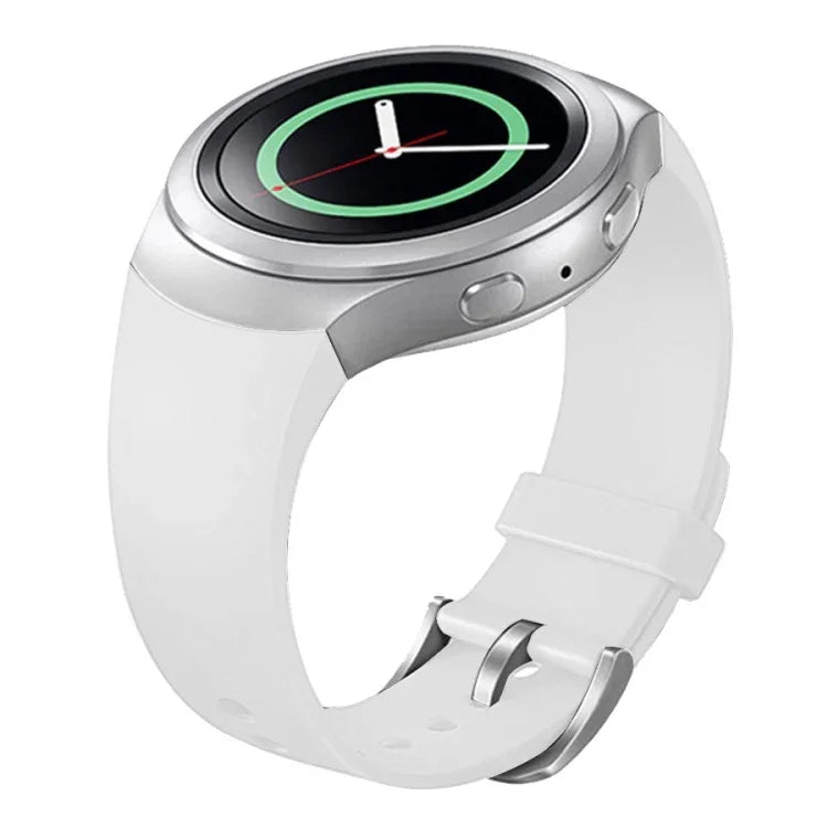 لساعة Samsung Gear S2 Sport / Gear S2 سوار ساعة سيليكون بلون صلب