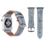لساعة Apple Watch السلسلة 10 42مم / 9&8&7 41مم / SE 3&SE 2&6&SE&5&4 40مم / 3&2&1 38مم سوار ساعة من الجلد الطبيعي بنمط راعي البقر بسيط وأنيق، 38مم