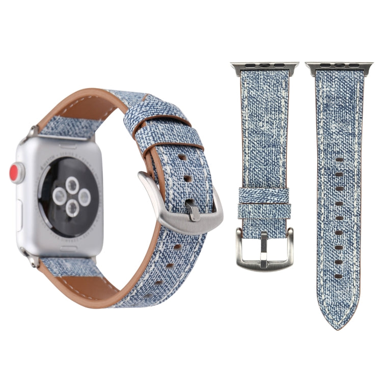 لساعة Apple Watch السلسلة 10 42مم / 9&8&7 41مم / SE 3&SE 2&6&SE&5&4 40مم / 3&2&1 38مم سوار ساعة من الجلد الطبيعي بنمط راعي البقر بسيط وأنيق، 38مم