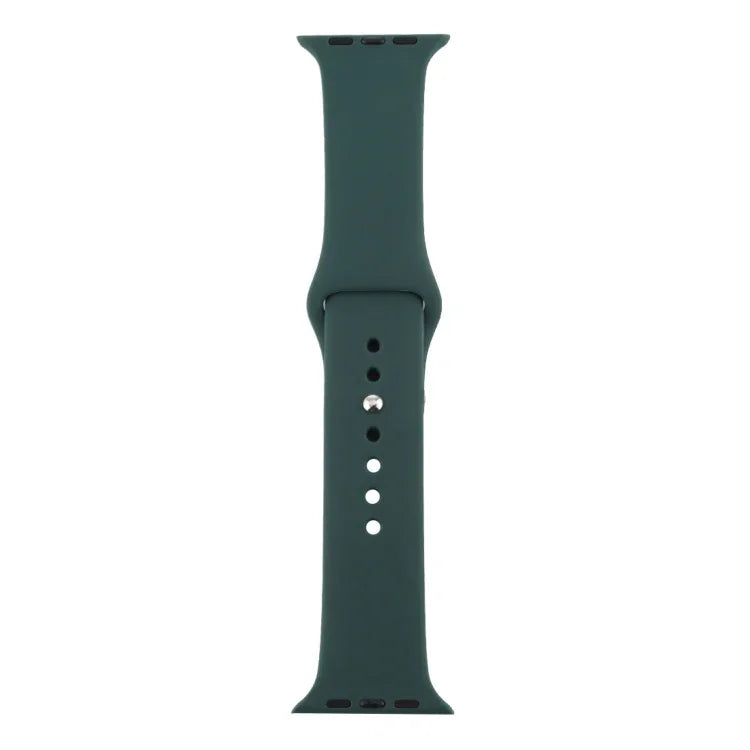 سوار ساعة من السيليكون لساعات آبل سيريس 7 مقاس 41mm / 6 وSE و5 و4 مقاس 40mm / 3 و2 و1 مقاس 38mm، لساعات آبل سيريس 7 مقاس 41mm / 6 وSE و5 و4 مقاس 40mm / 3 و2 و1 مقاس 38mm