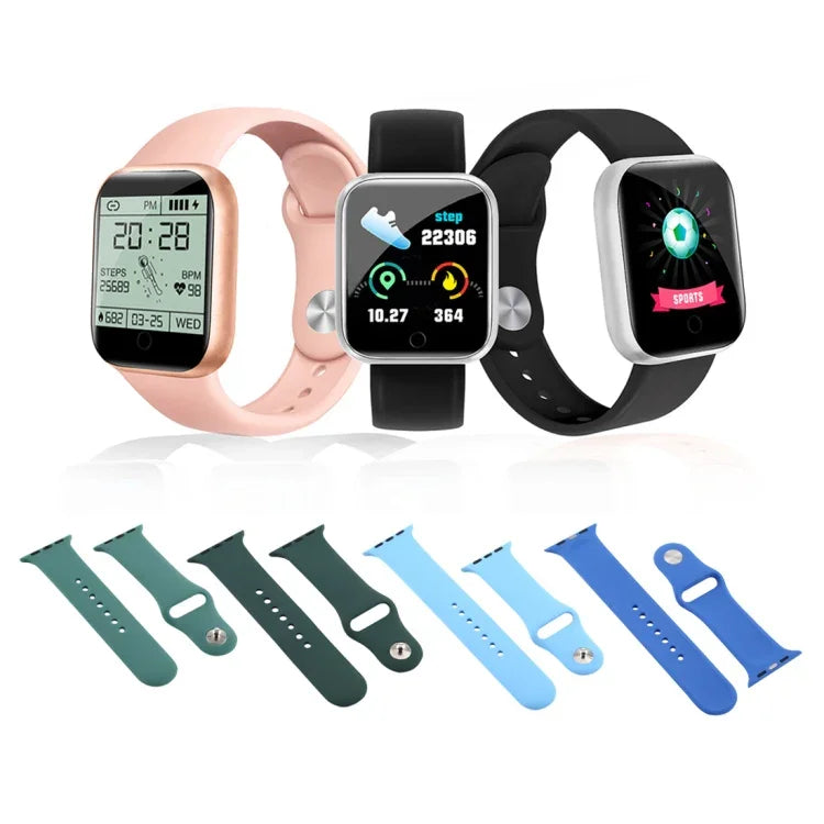 سوار ساعة من السيليكون لساعات آبل سيريس 7 مقاس 41mm / 6 وSE و5 و4 مقاس 40mm / 3 و2 و1 مقاس 38mm، لساعات آبل سيريس 7 مقاس 41mm / 6 وSE و5 و4 مقاس 40mm / 3 و2 و1 مقاس 38mm