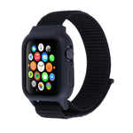 لساعة Apple Watch Ultra 49مم وWatch Ultra 2 49مم / السلسلة 10 46مم / 9 و8 و7 45مم / SE 3 وSE 2 و6 وSE و5 و4 44مم / 3 و2 و1 42مم سوار ساعة نايلون مع مشبك هوك ولووب، لساعات Apple Watch Ultra 49مم / السلسلة 8 و7 45مم / SE 2 و6 وSE و5 و4 44مم / 3 و2 و1 42مم