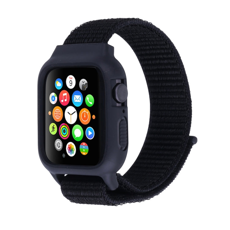لساعة Apple Watch Ultra 49مم وWatch Ultra 2 49مم / السلسلة 10 46مم / 9 و8 و7 45مم / SE 3 وSE 2 و6 وSE و5 و4 44مم / 3 و2 و1 42مم سوار ساعة نايلون مع مشبك هوك ولووب، لساعات Apple Watch Ultra 49مم / السلسلة 8 و7 45مم / SE 2 و6 وSE و5 و4 44مم / 3 و2 و1 42مم