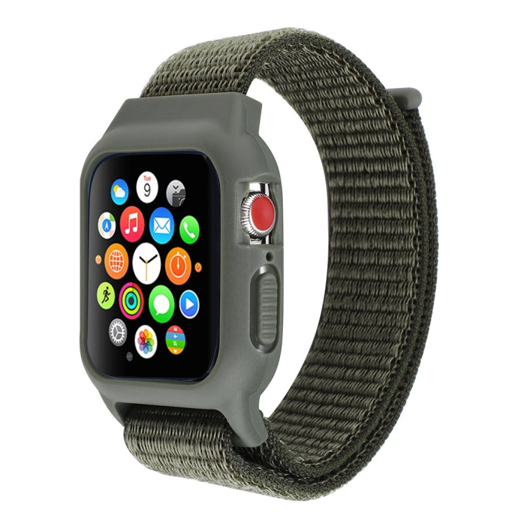لساعة Apple Watch Ultra 49مم وWatch Ultra 2 49مم / السلسلة 10 46مم / 9 و8 و7 45مم / SE 3 وSE 2 و6 وSE و5 و4 44مم / 3 و2 و1 42مم سوار ساعة نايلون مع مشبك هوك ولووب، لساعات Apple Watch Ultra 49مم / السلسلة 8 و7 45مم / SE 2 و6 وSE و5 و4 44مم / 3 و2 و1 42مم