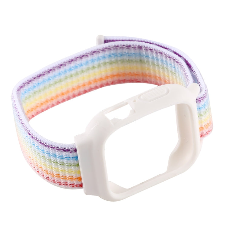 لساعة Apple Watch Ultra 49مم وWatch Ultra 2 49مم / السلسلة 10 46مم / 9 و8 و7 45مم / SE 3 وSE 2 و6 وSE و5 و4 44مم / 3 و2 و1 42مم سوار ساعة نايلون مع مشبك هوك ولووب، لساعات Apple Watch Ultra 49مم / السلسلة 8 و7 45مم / SE 2 و6 وSE و5 و4 44مم / 3 و2 و1 42مم