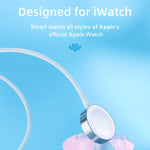 كابل شحن مغناطيسي محمول من سلسلة Ben موديل JOYROOM S-IW001 بطول 1.2م وقوة 2.5 واط لساعات Apple Watch