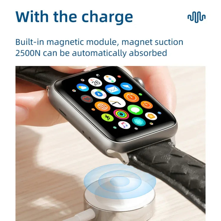 كابل شحن مغناطيسي محمول من سلسلة Ben موديل JOYROOM S-IW001 بطول 1.2م وقوة 2.5 واط لساعات Apple Watch