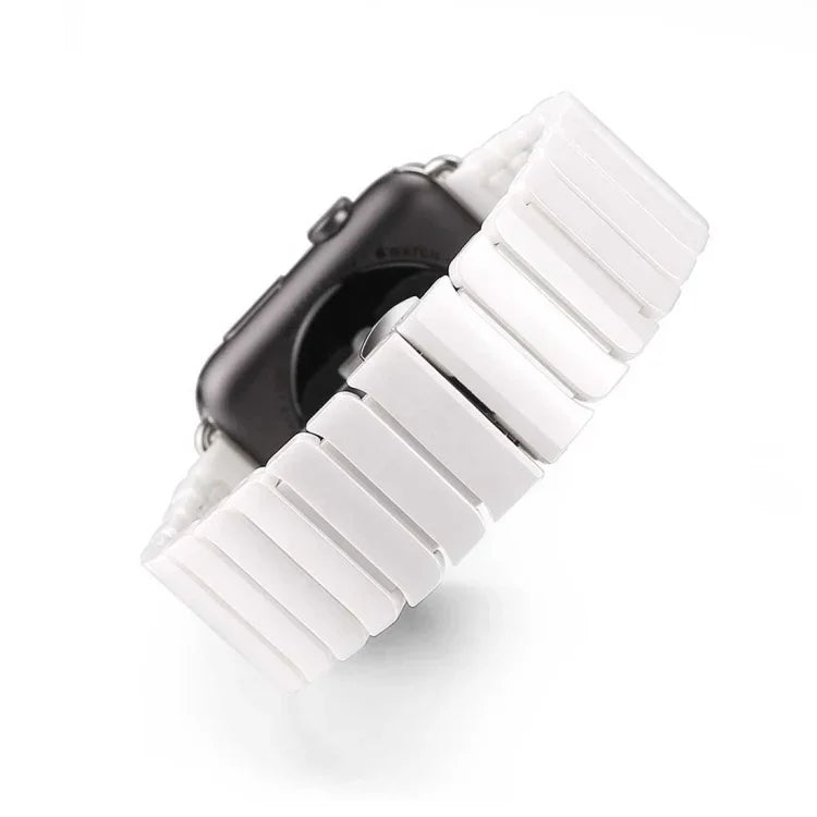 لساعة Apple Watch السلسلة 3 & 2 & 1 38مم سوار ساعة سيراميك دقيق للمعصم، 38مم