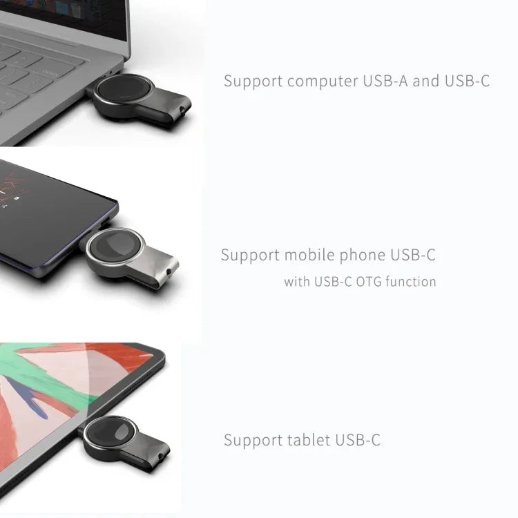 شاحن لاسلكي محمول T304 لساعات Samsung، لساعات Samsung