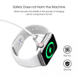 كابل شحن سريع لاسلكي مغناطيسي إلى USB لسلسلة Apple Watch، USB-A